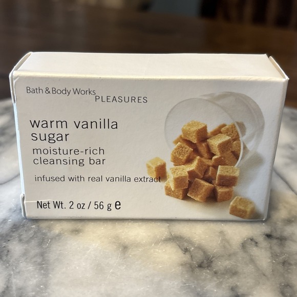 Bath & Body Works Other - Bath & Body Works Warm Vanilla Sugar Cleansing Bars 2 Oz. New Old Stock